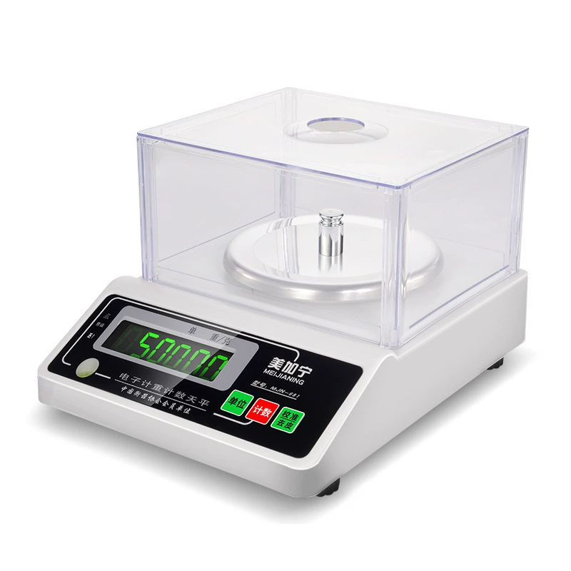 Электронные весы Meijaning 0,01 г прецизионные электронные весы Лабораторные ювелирные весы 0,1 г