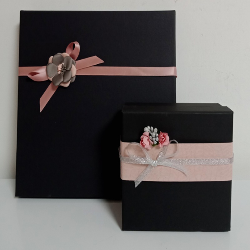 教师节精美丝巾礼品盒羊绒围巾披肩包装盒口红香水护肤品包装礼盒