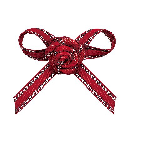 Yao Ming arco floral cinta de poliéster cinta hecha a mano arco rosa un Phoenix mariposa caja de regalo de embalaje