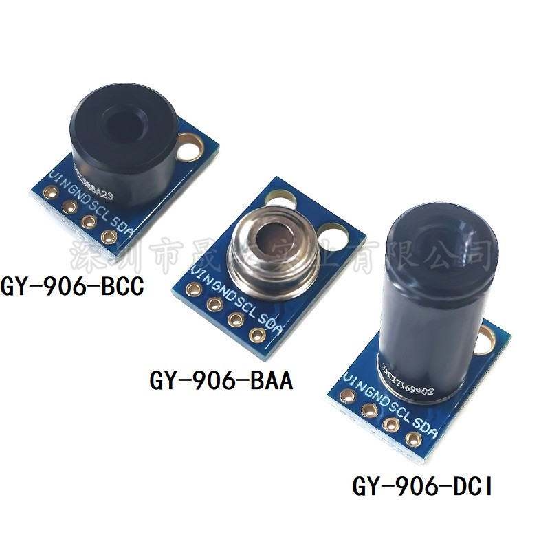 GY-906 MLX90614ESF BAA BCC DCI IR红外测温传感器模块温度采集