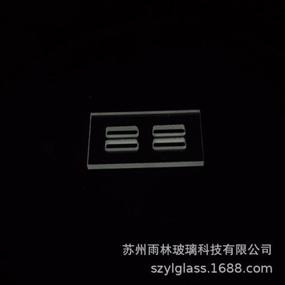 factory machining customized square steps transparent double-deck Toughened glass Meadow Spotlight Glass