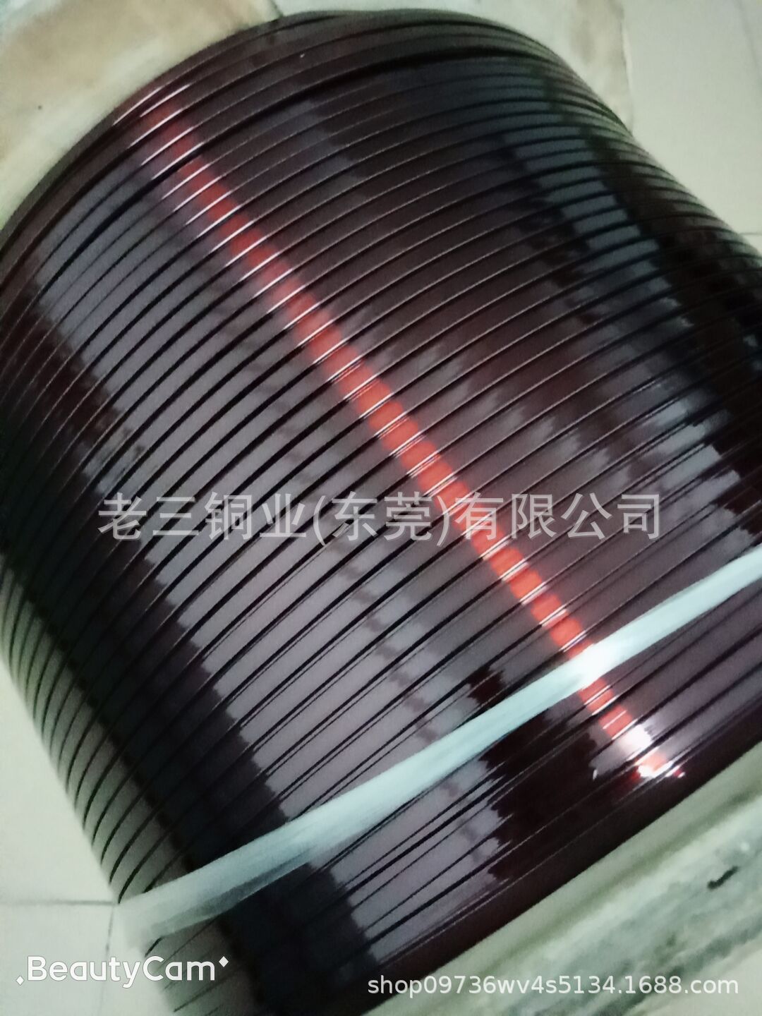 漆包扁铜线 漆包铜扁线 紫铜漆包扁线 纱包扁线