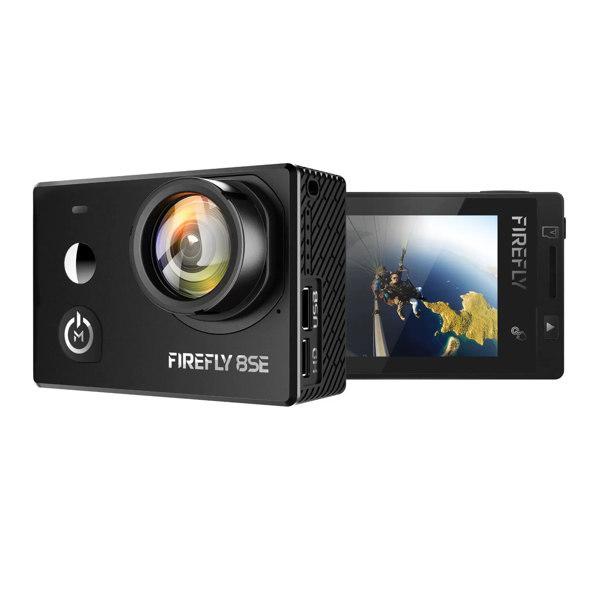 飞萤8SE防抖潜水下4K运动相机航模安霸高清航拍摩旅骑行头盔记录