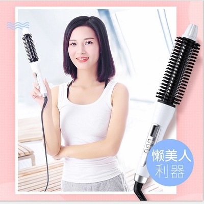 Manufactor Direct selling Liquid crystal 4 One Electric curling comb multi-function Buckle Curlers Liuhaidian