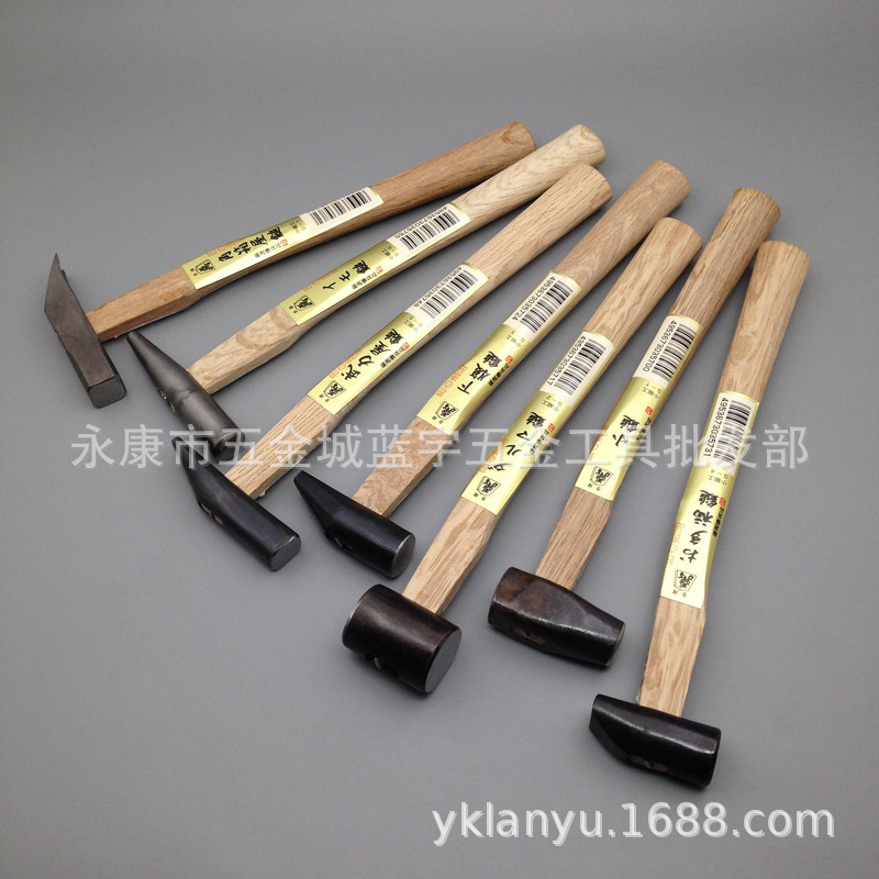 日本王将迷你小细工锤 手工锤木工用小铁锤细作金工木工工具