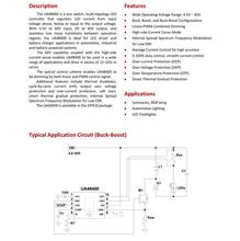 UA48400 60Vģ�����PWM������ѹ��ѹ����ѹ����LED������оƬ