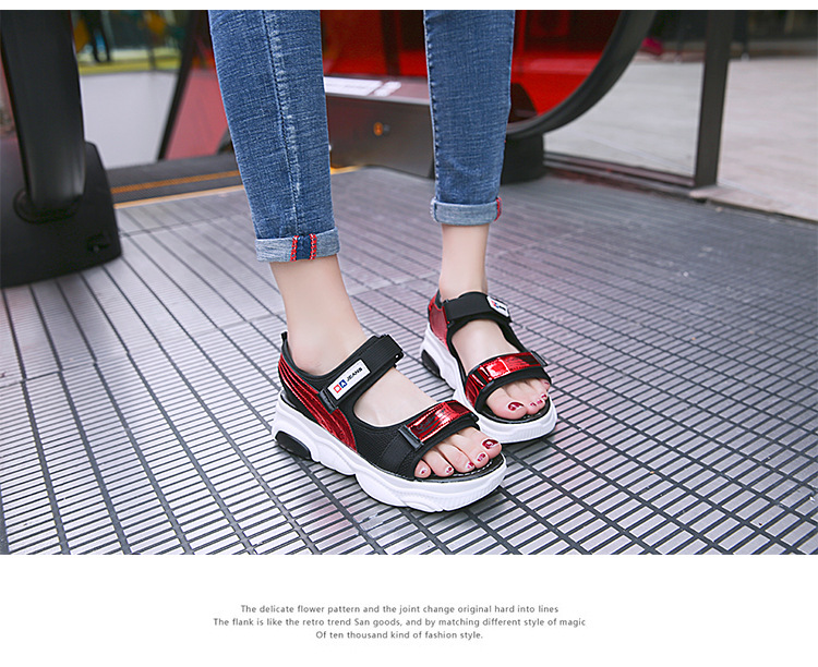 Chaussures été pour femme en Caoutchouc - Ref 3345421 Image 14