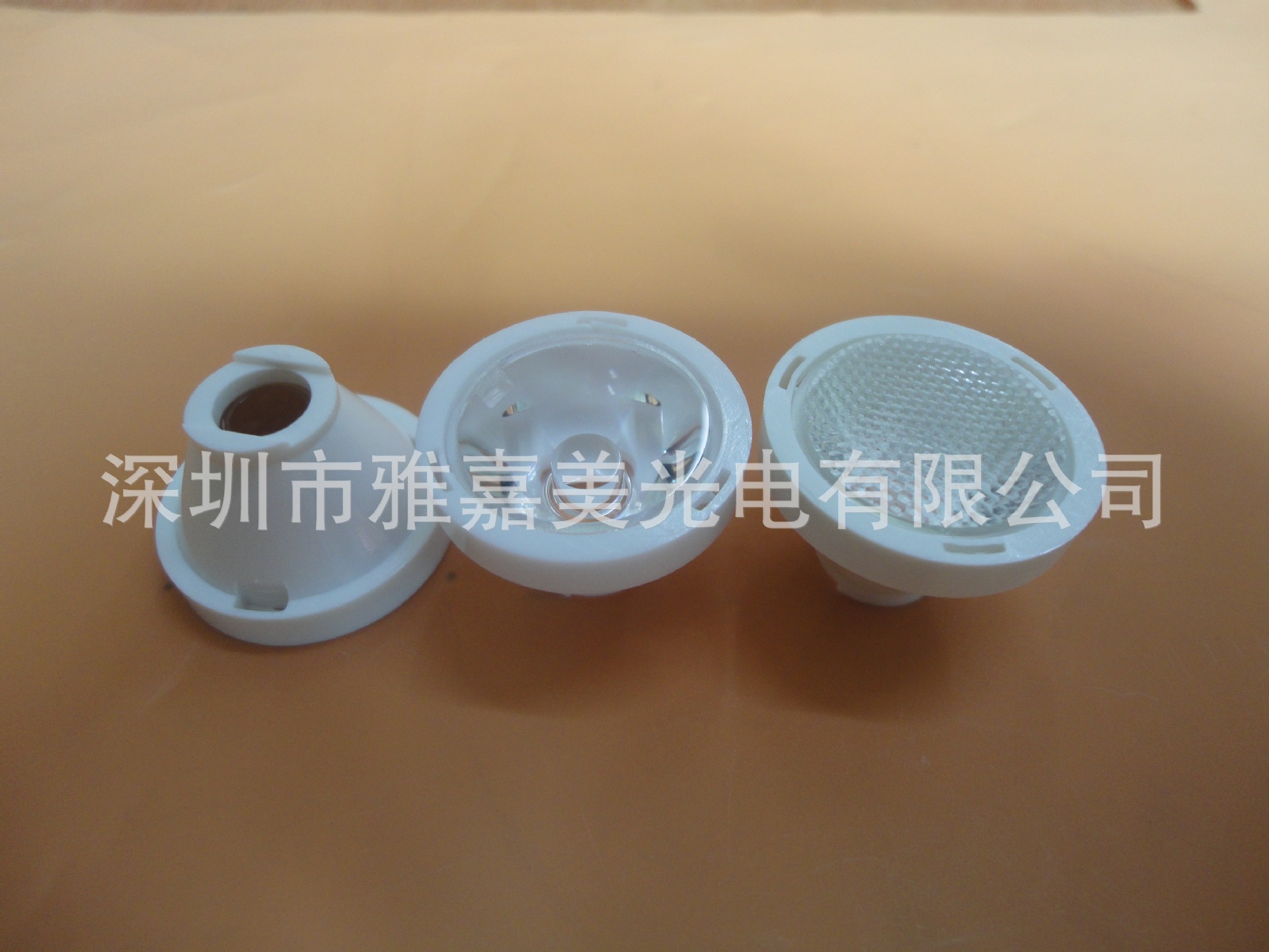 XRE聚光透镜 Φ23.4MM -8°平光面和15°珠面 XR LED透镜