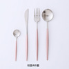 Brand set, tableware home use, fork stainless steel, European style, internet celebrity