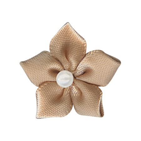 Yao Ming flor decoración hecha a mano cinta flor acabado horquilla decoración pequeña flor ropa interior ropa textil accesorios regalo embalaje