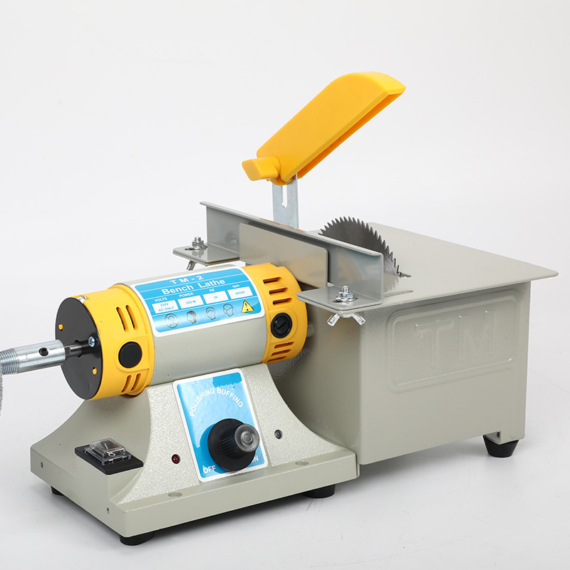 350W电机TM玉石雕刻机抛光机台磨机砂轮机台钻双轴