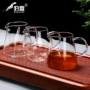 功夫加厚带把耐热公道杯
