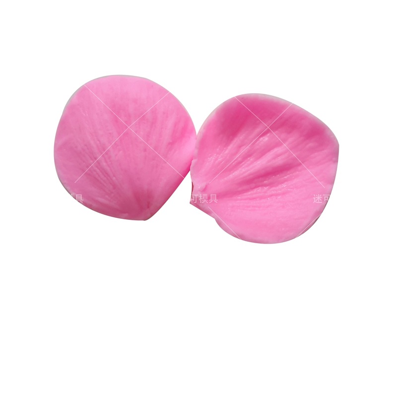 Fondant silicona en relieve molde pétalo textura impresión ritmo seco clip de silicona decoración del molde que forma la herramienta para hornear