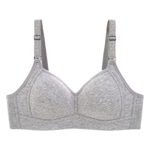 Factory Yakangrou 8909 Teenage Girl Underwear Primary School Development Period Push-up Thin Comfort Bra and Camisole Wholesale