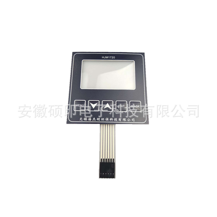 厂家直销优质在线薄膜开关 DO面板按键 PH按键面贴