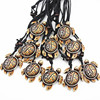 Necklace, two-color pendant, European style, wholesale