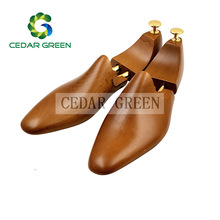 CEDARGREEN厂家直销新款欧洲进口榉木实木男女皮鞋运动鞋上漆鞋撑