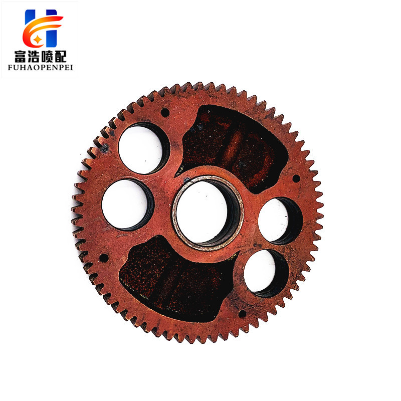 喷气织机配件600610710耐磨合金钢绞边传动68T72T太阳主齿轮