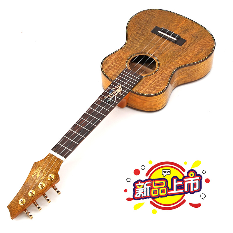 23寸尤克里里 ukulele乌克丽丽四弦琴 芒果木单板亮光小吉他批发|ms