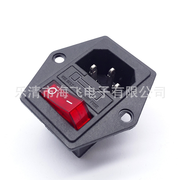 供应电源插座AC-01A 品字电源座 AC DC插座