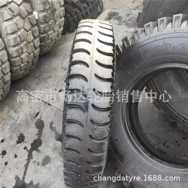 销售 9.00-20矿用自卸车 羊角花纹轮胎 各种工程机械轮胎