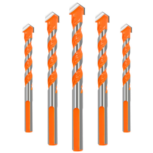 Ceramic tile impact drill bit set concrete cement marble electric drill drilling triangle turn head multi-purpose overlord drill