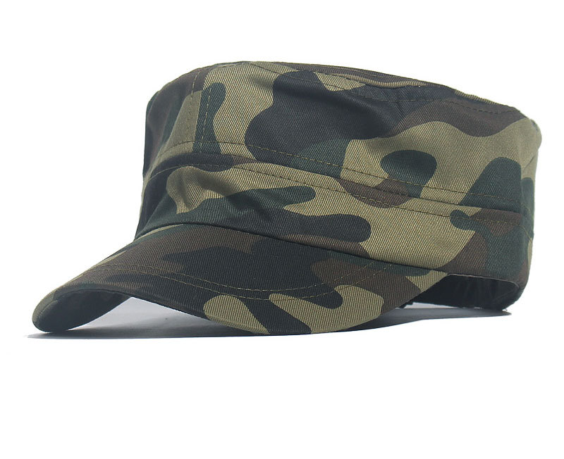 Unisexe Style Vintage Camouflage Avant-toit Incurvé Casquette De Baseball display picture 5