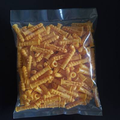 Wenzhou Industrial belt Manufactor goods in stock wholesale Yellow croaker Plastic expansion pipe M6 Fit screw Large