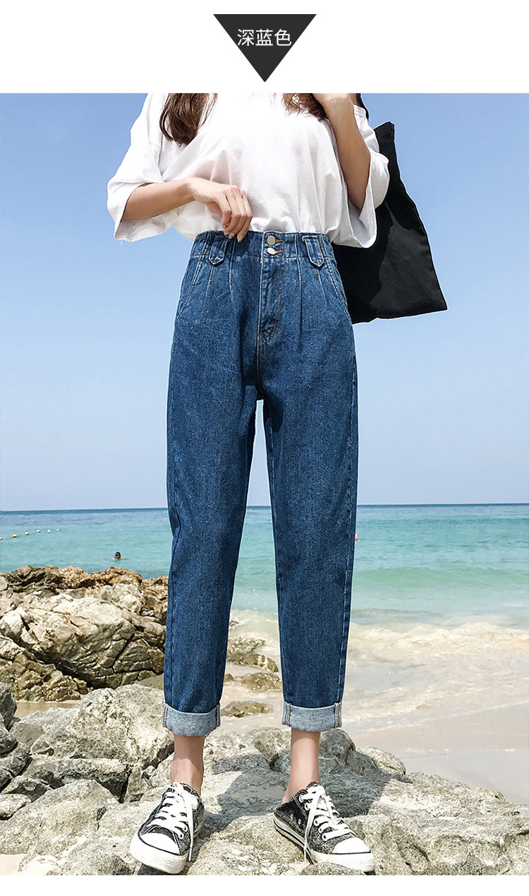 Pantalon léger femme en coton - Ref 3430252 Image 13