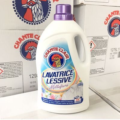 意大利進口公雞頭洗衣液強效去汙護色混合花香2470ml進口日化批發