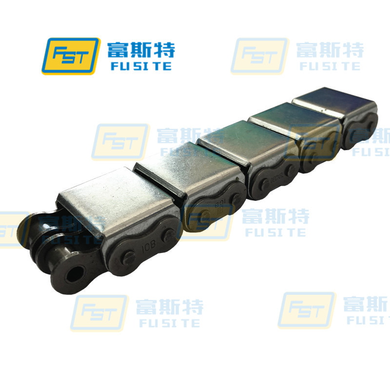 富斯特10B-U2工业链条镀锌U型盖板链 平移机链条厂家直销