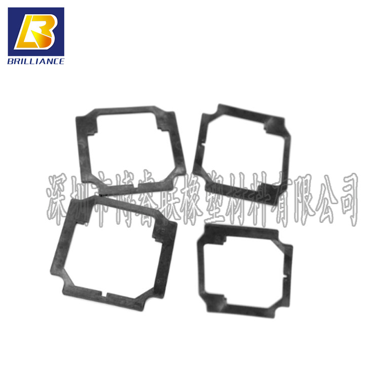 石墨导电硅橡胶衬垫 炭黑导电橡胶衬垫片 厂家直销导电硅胶衬垫片
