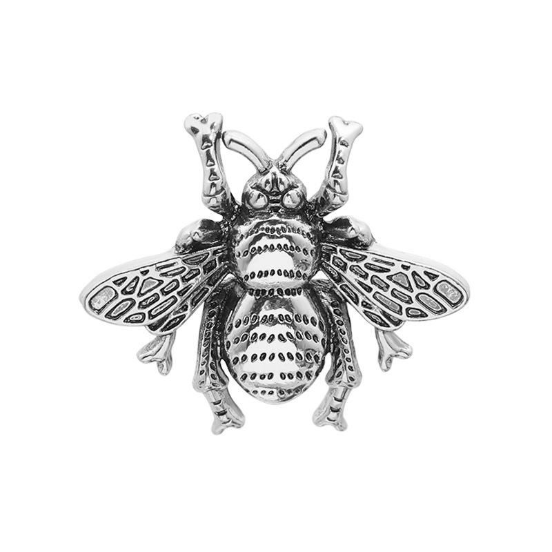 Fashion Retro Style Punk Style Insect Bee Alloy Plating Brooch Set display picture 9