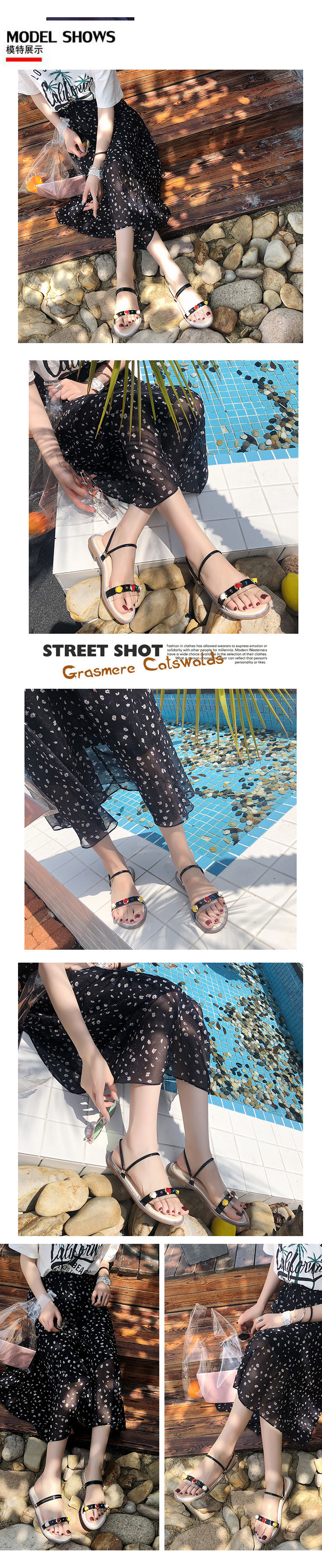 Chaussures été pour femme en Caoutchouc - Ref 3346283 Image 11