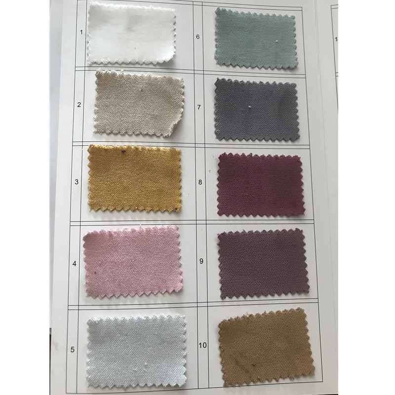 灯芯绒平绒色卡1