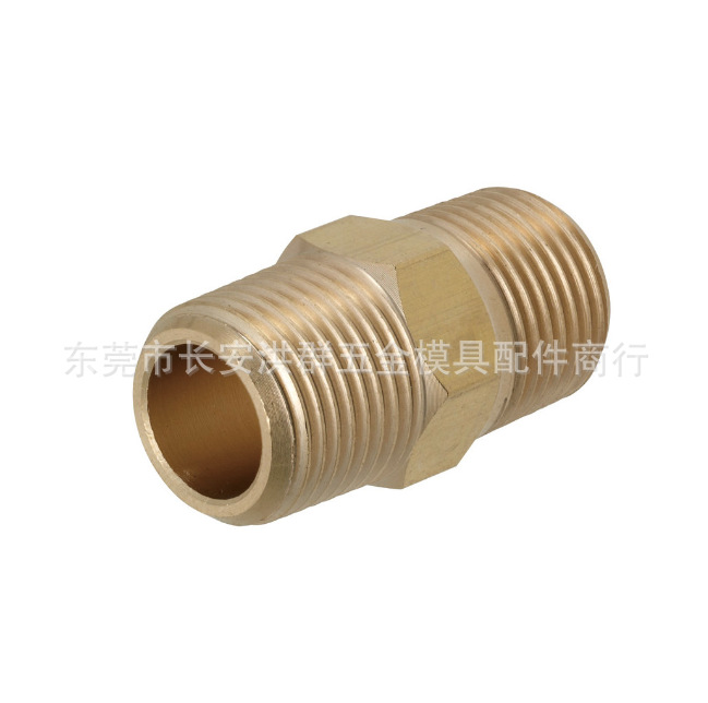 低压用拧入型 黄铜接头 双外牙螺纹接头SJSRN6A同径SJSRN-6A