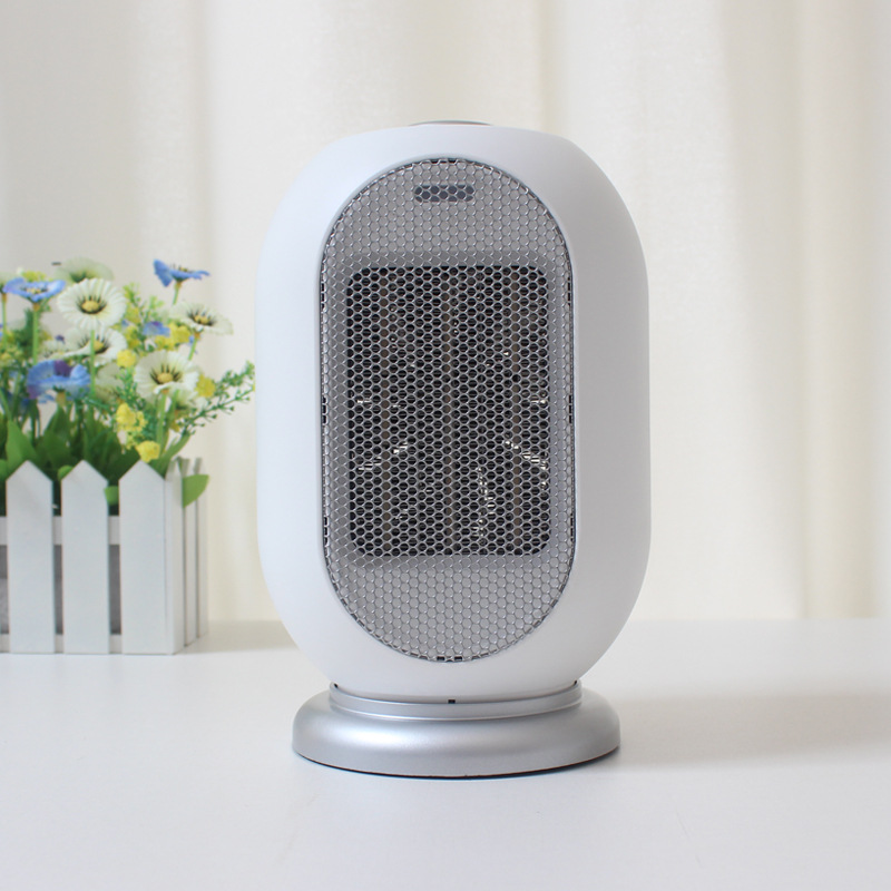 2019外销款暖风机学生桌面家用摇头取暖器PTC速热创意个性电暖器
