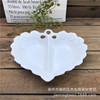 Factory wholesale 10.8 -inch European -style creative ceramic disc heart -shaped home restaurant food dry fruit dim sum