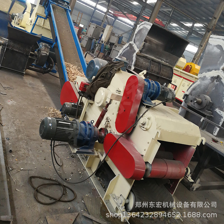 216鼓式削片机 木材边角料杂木切片机 造纸厂用木材削片机