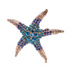 Metal brooch, accessories lapel pin, pin, Aliexpress, starfish, European style