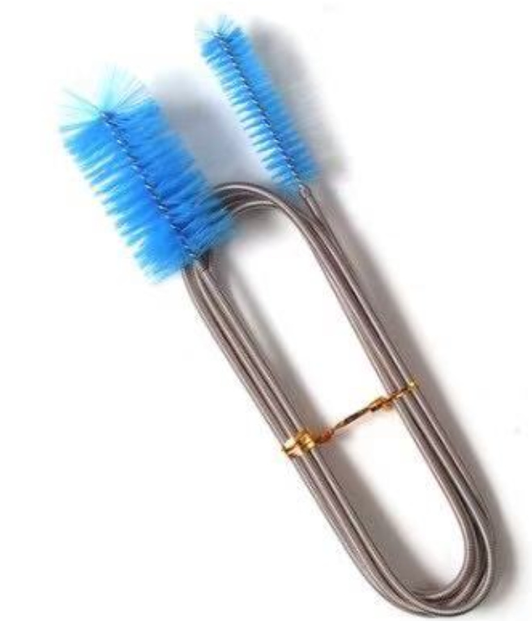 弹簧刷 双头过滤器清洁加长弹簧刷 水族尼龙不锈钢弹簧水管刷
