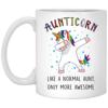 AUNTICORN Aunt Christmas Mother's Day Momcorn Ceramic Coffee Mark Cup Cup Tea Cup