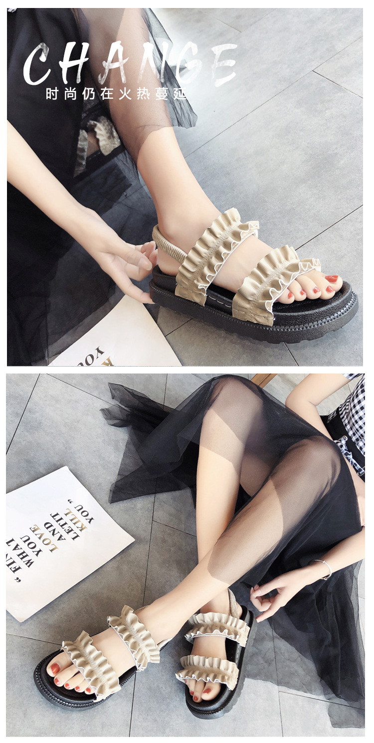 Chaussures été pour femme en Caoutchouc - Ref 3346053 Image 17