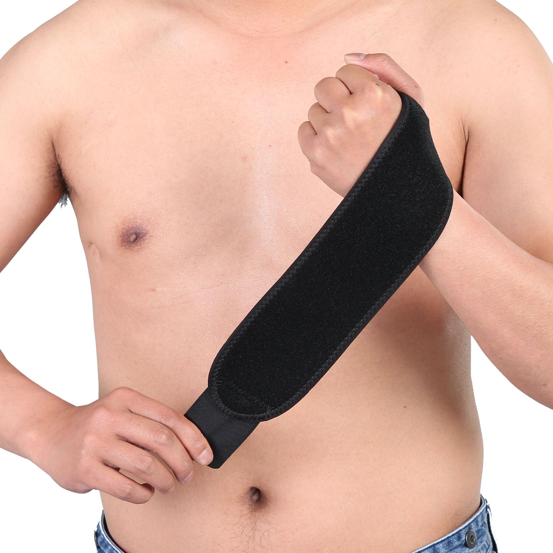 Deportes muñeca corsé manga masculina pulgar twined tendón vaina para pulgar mujeres esguince de la muñeca protectora delgada compresión transpirable