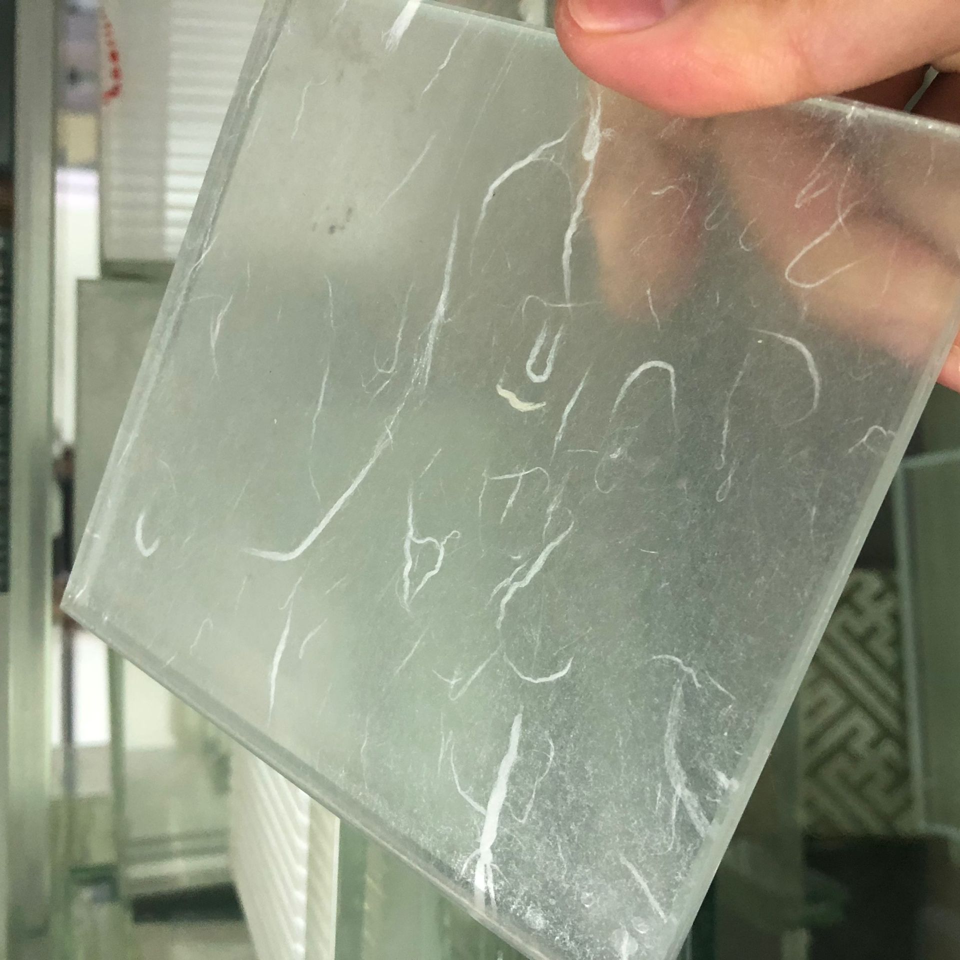 超白夹宣纸玻璃 厂家直销 品质保障