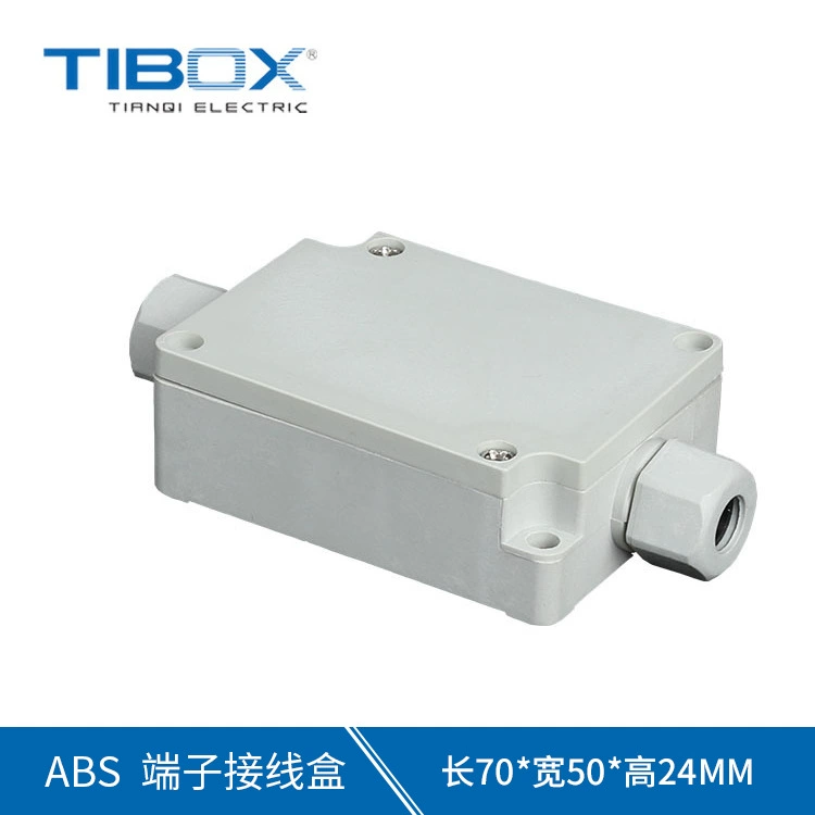 В запасе коробка запечатывания распределения силы оптовой 6П терминальной распределительной коробки на открытом воздухе ПБТ материальная с водоустойчивым соединителем
