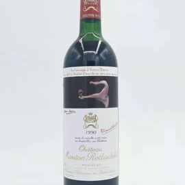 老年份红酒1990年木桐酒庄红葡萄酒Chateau Mouton1990年大木桐