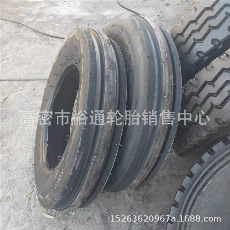 桦林牌收割机导向轮轮胎7.50-20-16-18 6.50-20 6.00-16 F2顺花纹