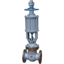 气动闸阀 螺纹 耐高温高压单向气动闸阀