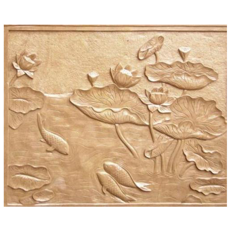 Sandstone sculpture Manufactor hotel villa EXTERIOR decorate exquisite screen Wonders mural Background wall Lung relief